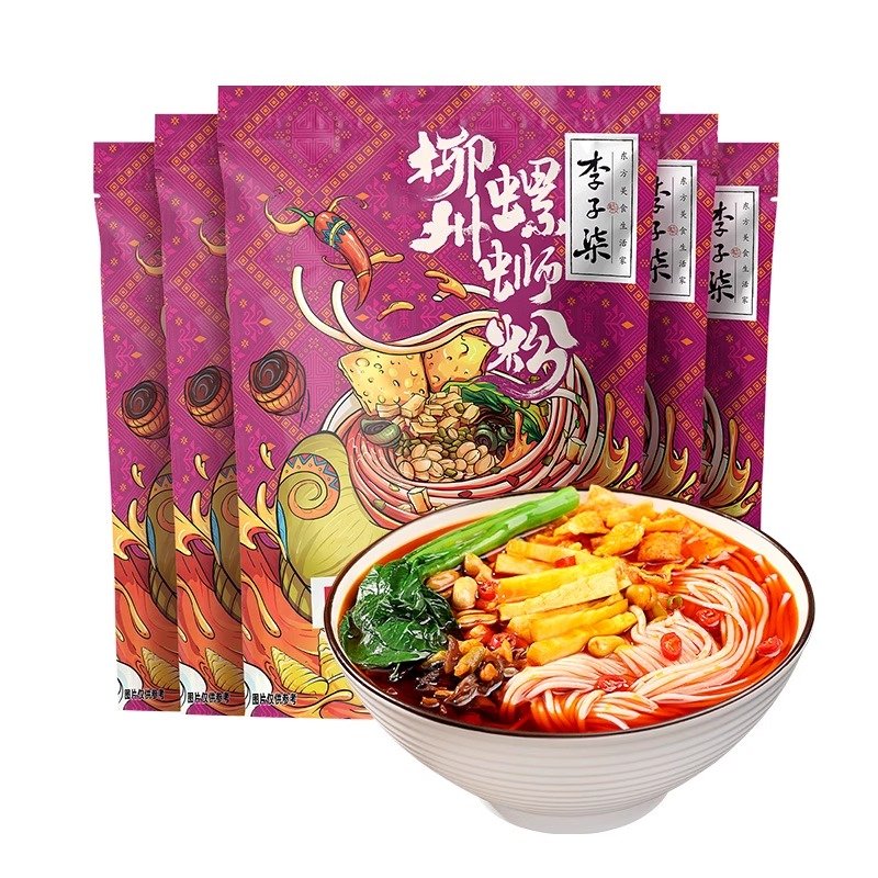李子柒螺螄粉加辣加臭400g大陸正品 台現貨