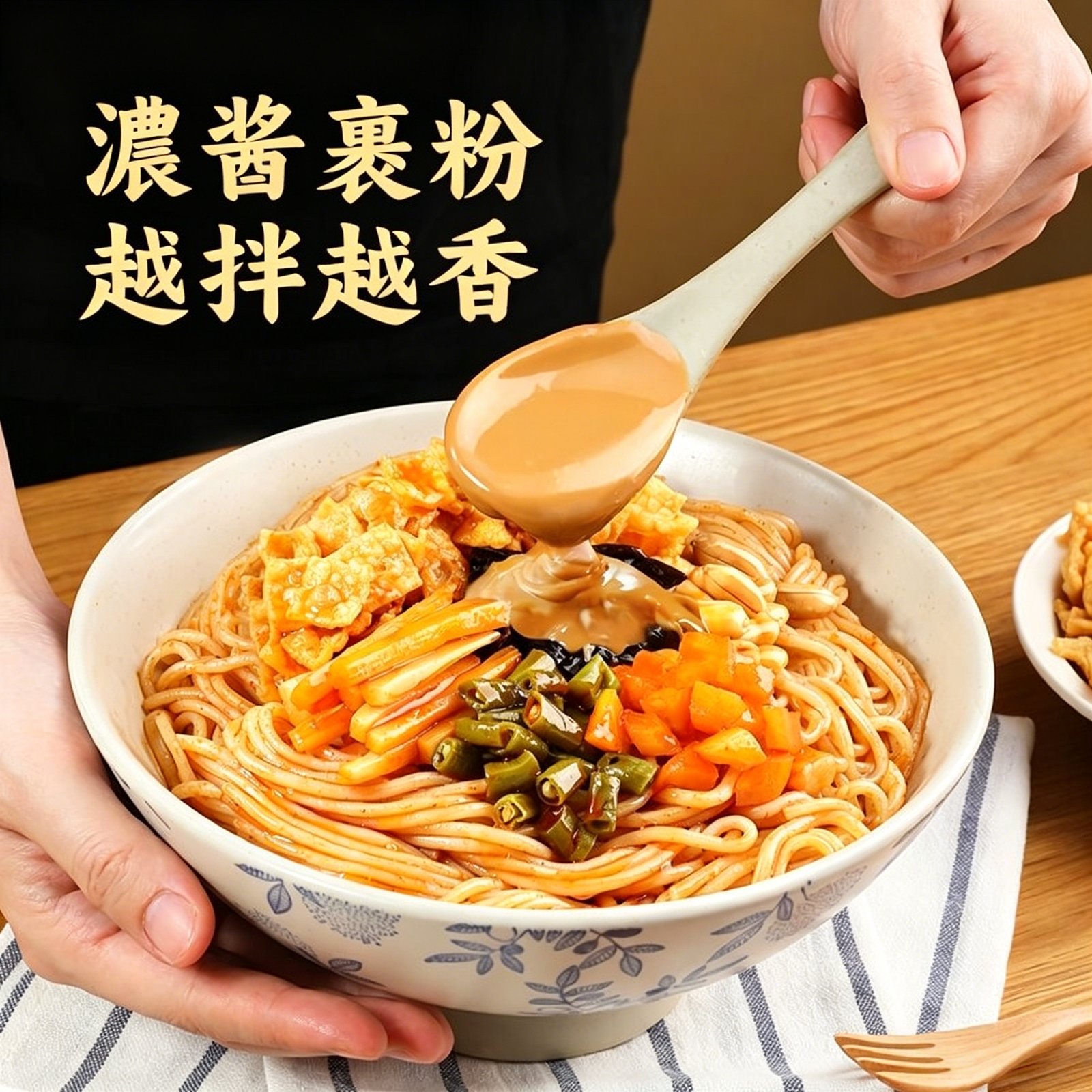 【新品】李子柒乾拌螺螄粉麻醬風味330g*1袋柳州螺螄粉速食夜宵 臺灣發貨 量多批發優惠