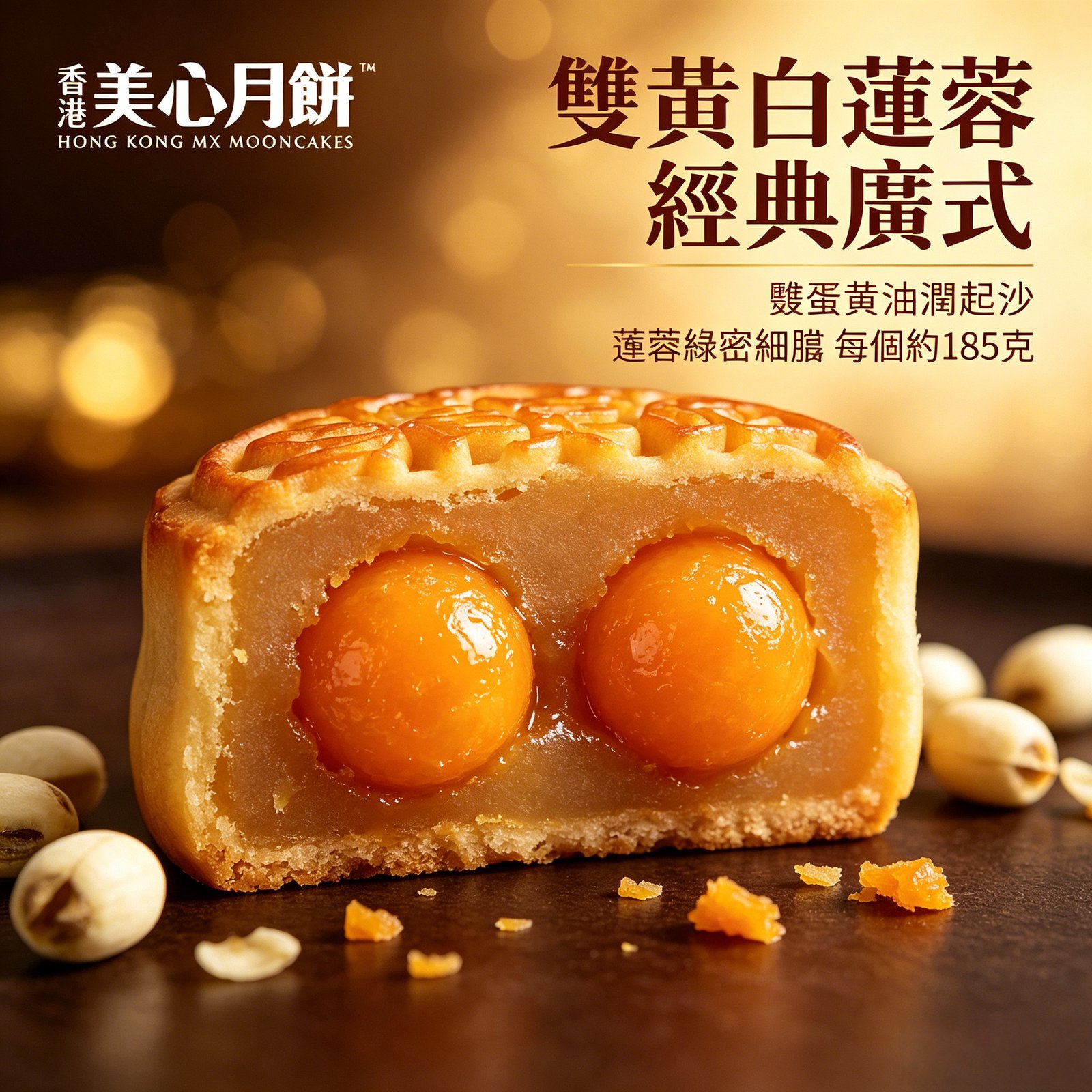 香港美心月餅 精選口味中秋月餅禮盒多口味傳統送禮團購月餅禮盒《台灣現貨現發》