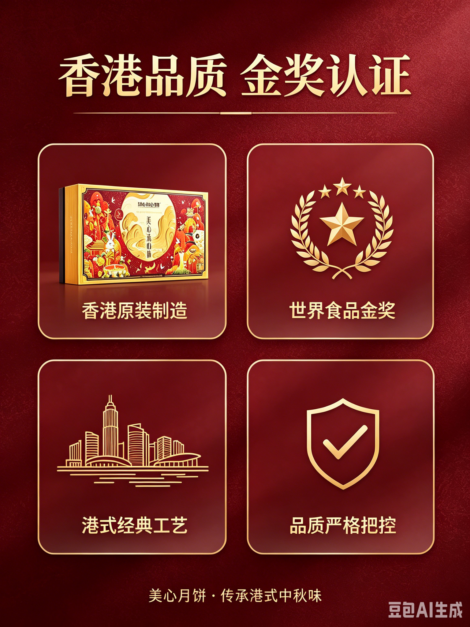 香港美心流心奶黃月餅高端禮盒官方正品中秋月餅送禮經典港式《台灣現貨現發》
