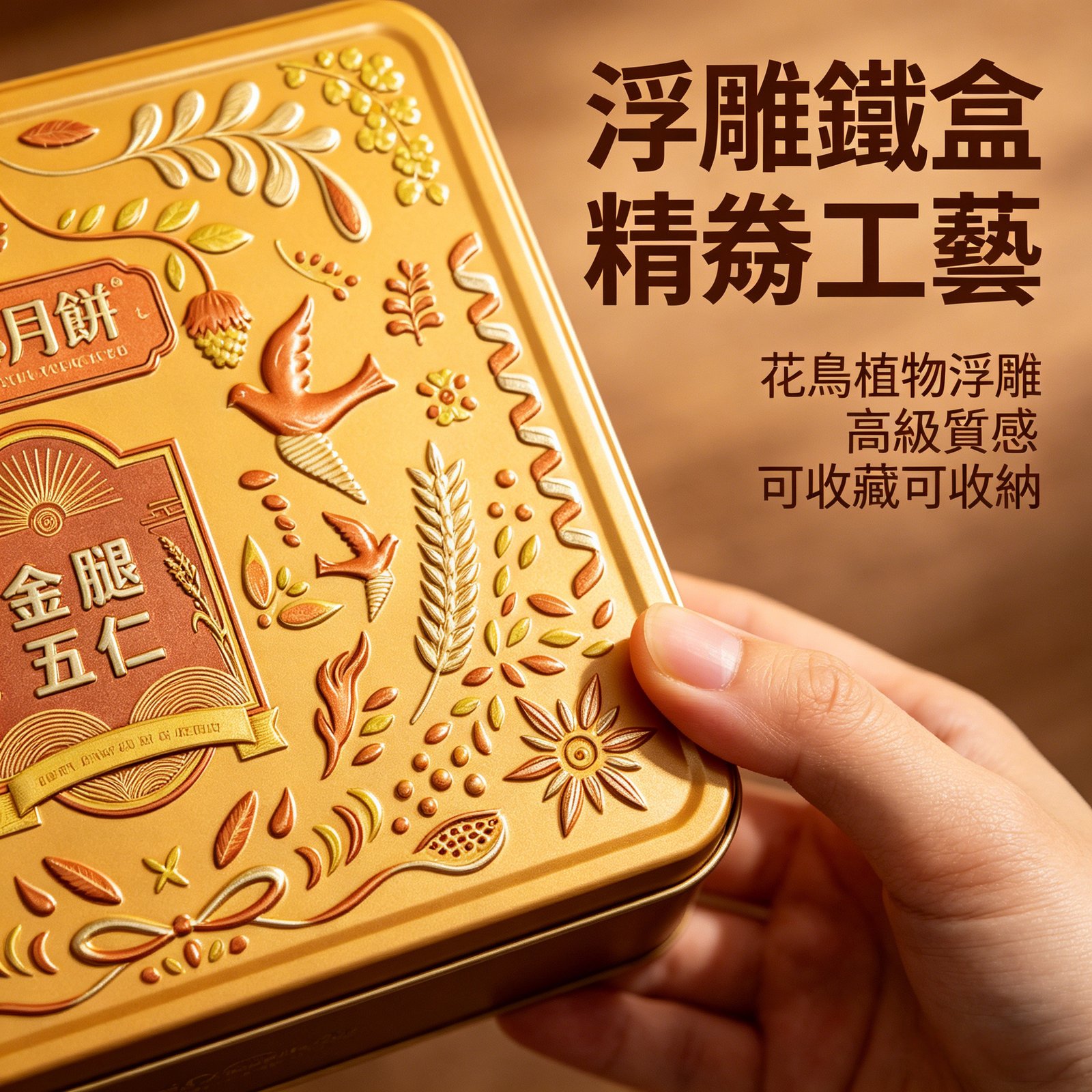 香港美心月餅金腿五仁經典港式傳統零食糕點下午茶禮盒裝《台灣現貨現發》