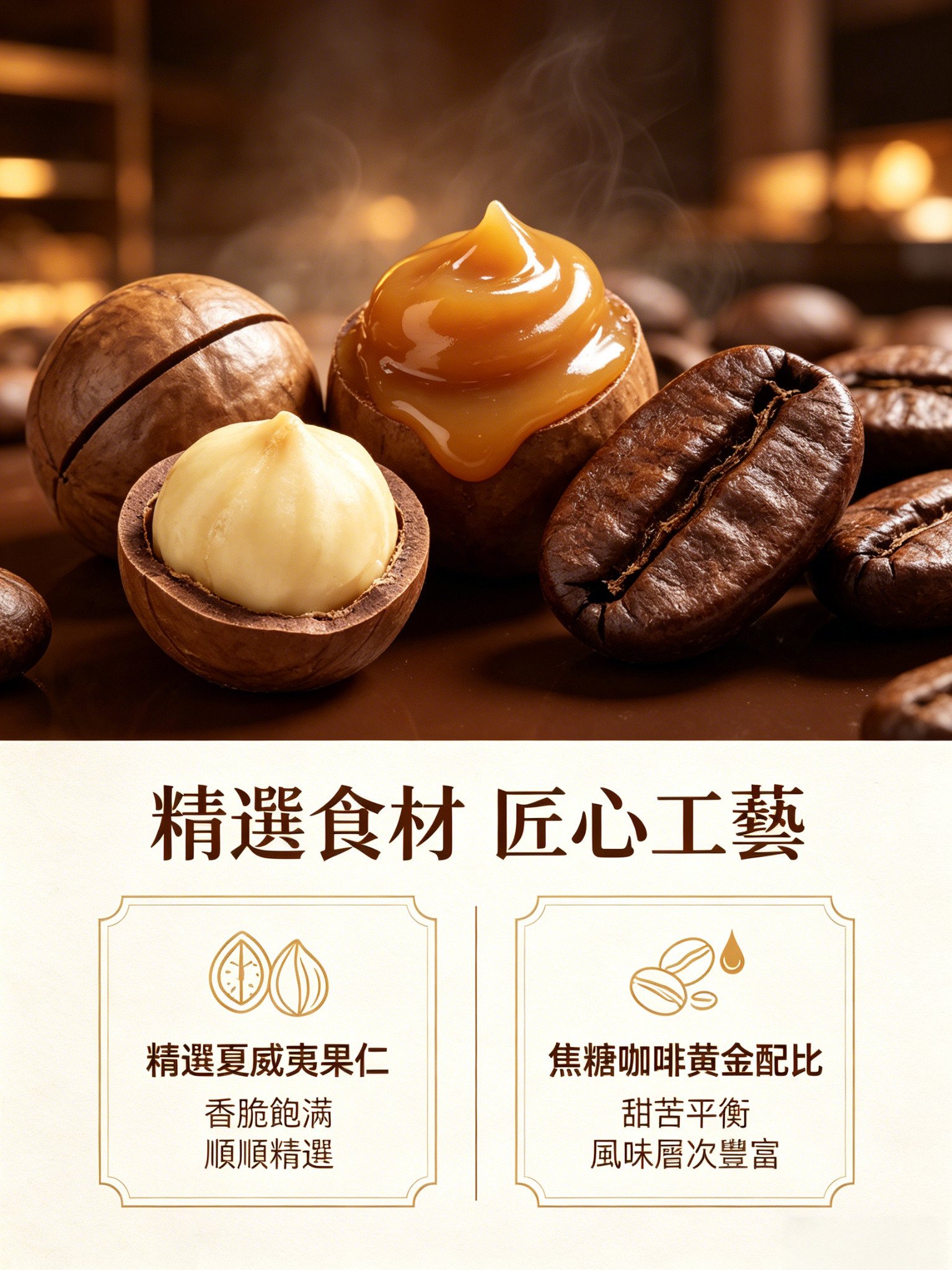 香港美心 夏威夷果仁焦糖咖啡月餅香港糕點中秋節送禮《台灣現貨現發》 香港美心 夏威夷果仁焦糖咖啡月餅香港糕點中秋節送禮《台灣現貨現發》