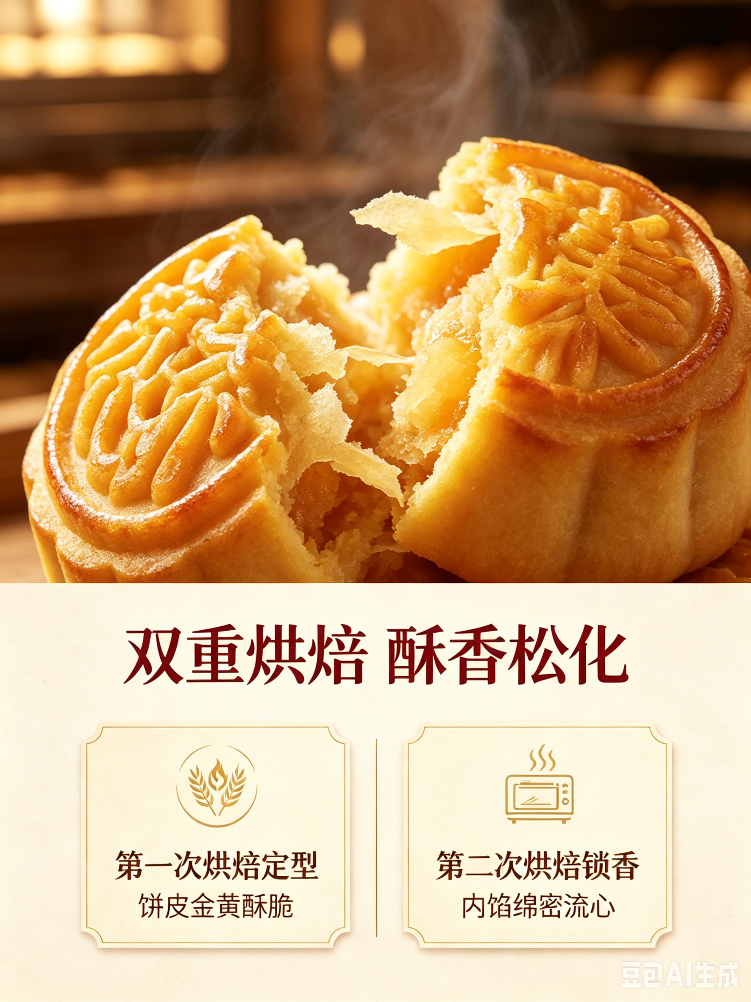 香港美心流心奶黃月餅高端禮盒官方正品中秋月餅送禮經典港式《台灣現貨現發》