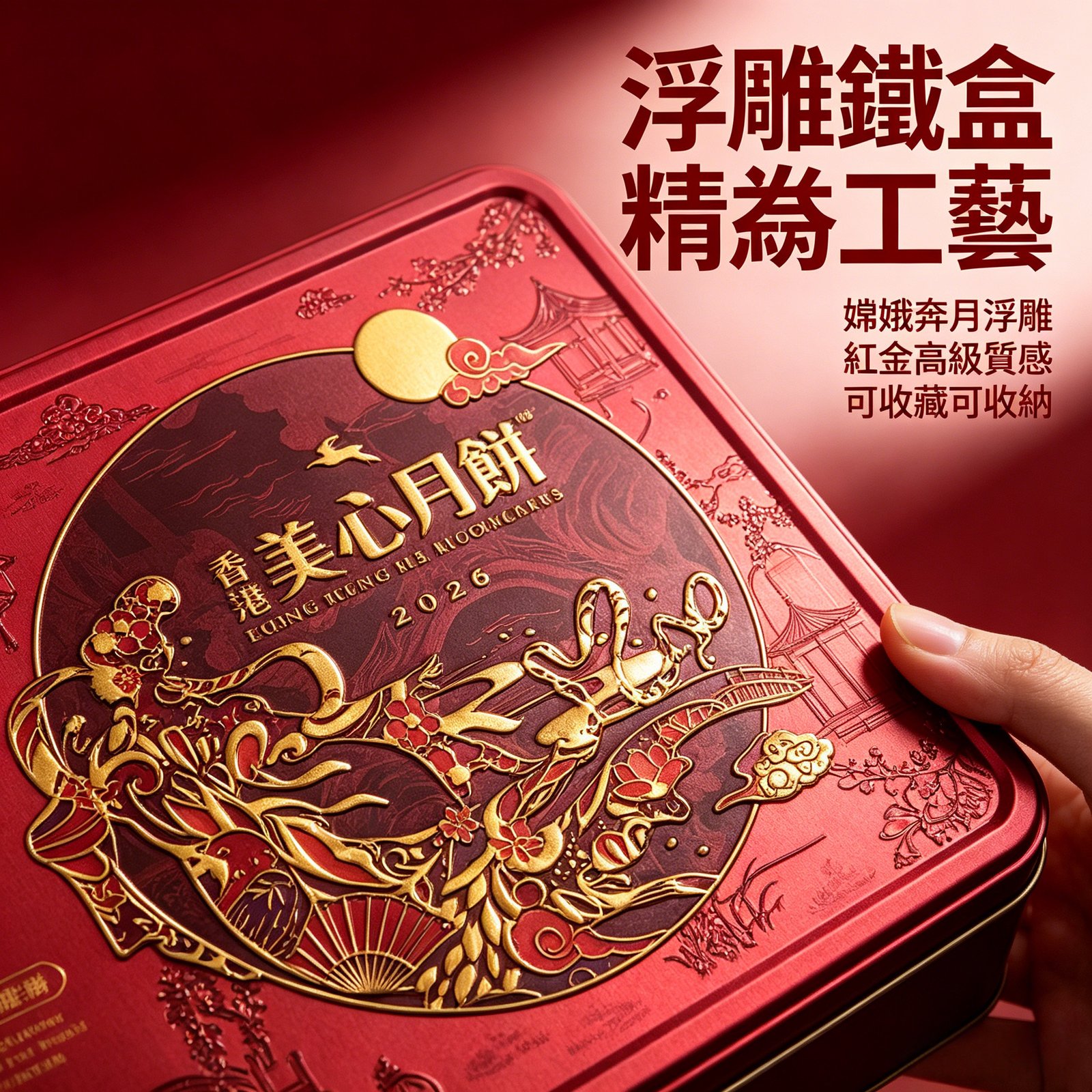 香港美心月餅 雙黃蓮蓉中秋月餅蛋黃蓮蓉送禮團購正品月餅禮盒《台灣現貨現發》